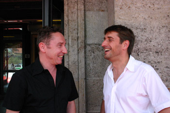 Joachim Schweizzer (l) und Stephan Brgi (r) | Credit: Tina Thiele