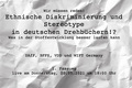 Masterclass: Ethnische Diskriminierung und Stereotype in deutschen Drehbchern!?