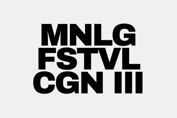 3. Kölner Monolog-Festival