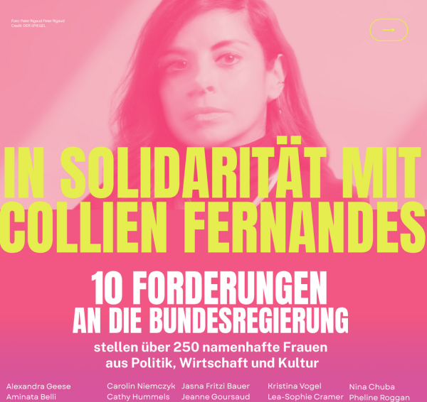 In Solidarität mit Collien Fernandes