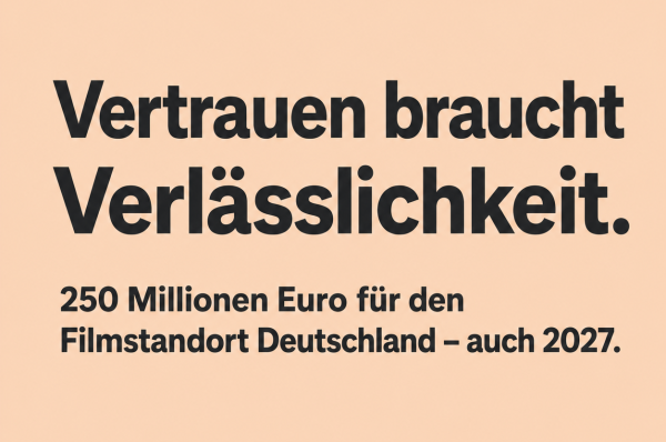 Gemeinsame Erklärung von 48 Verbänden der Filmbranche