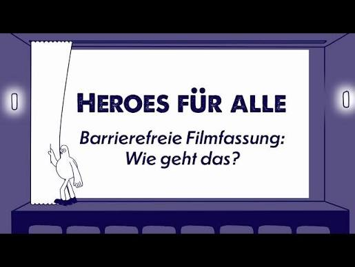 Neuer Leitfaden für barrierefreie Filmfassungen