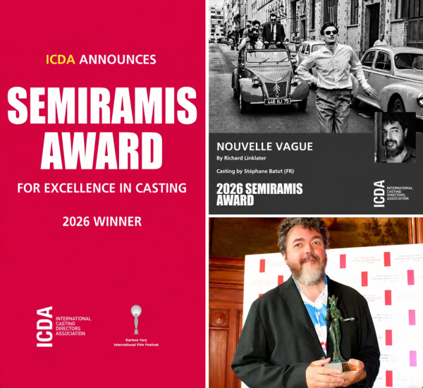 Stéphane Batut gewinnt den Semiramis Award for Excellence in Casting 2026