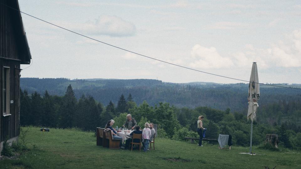 Familienessen bei den Großeltern von Lea