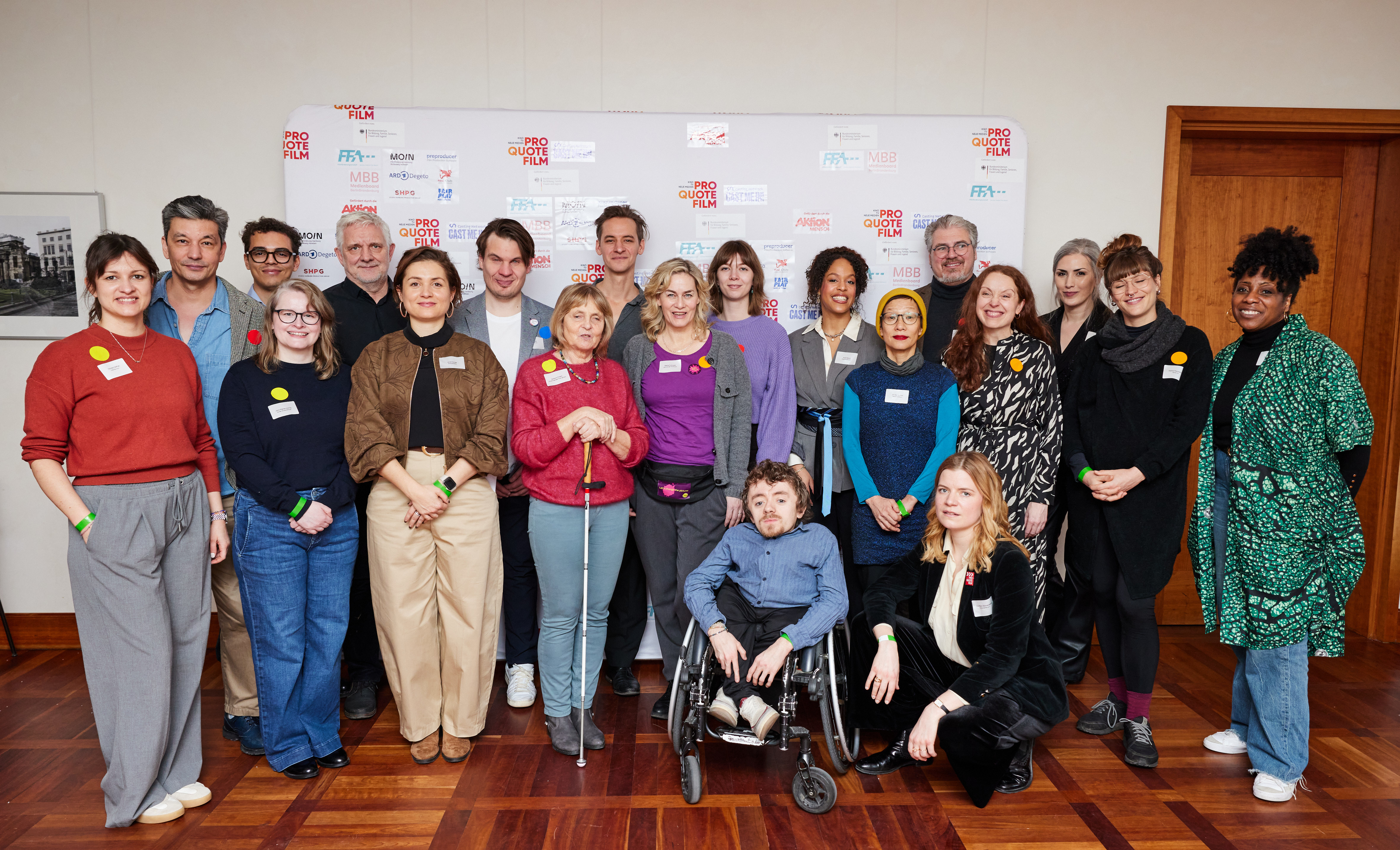 Vertreter*innen des Verbunds „Alle an einem Tisch“