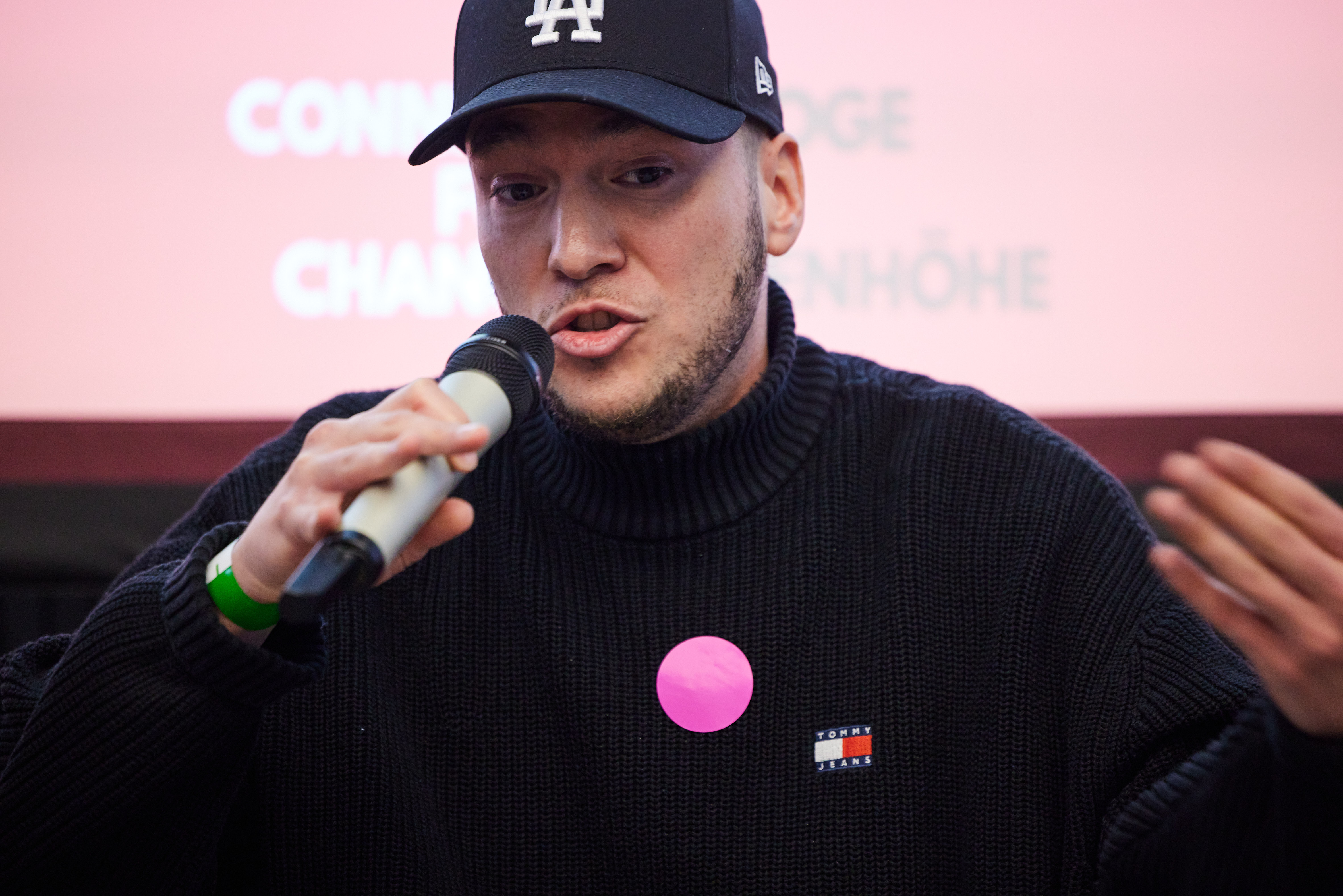 Patrick beim Kongress „Connect For Change“