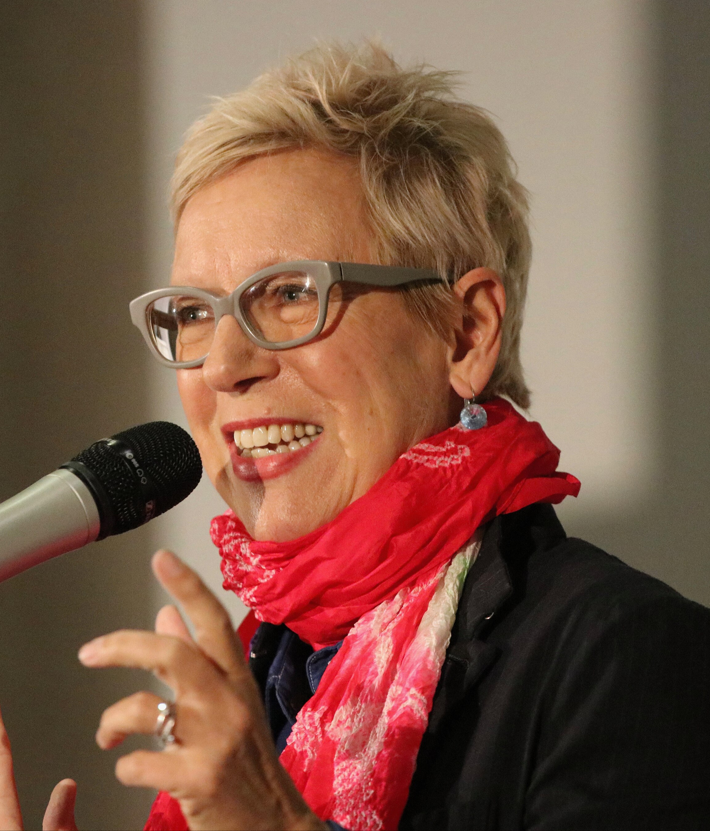 Regisseurin Doris Dörrie auf dem von ihr kuratierten forum:autoren des Literaturfests München 2017